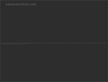 Tablet Screenshot of careerservices.com